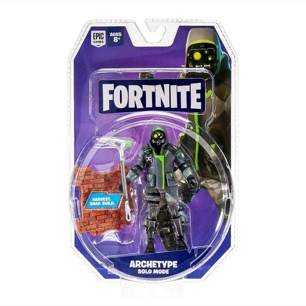 Epic‎ Games Fortnite Archetype Solo Mode Core Figure Harvest Snap Build Jazwares